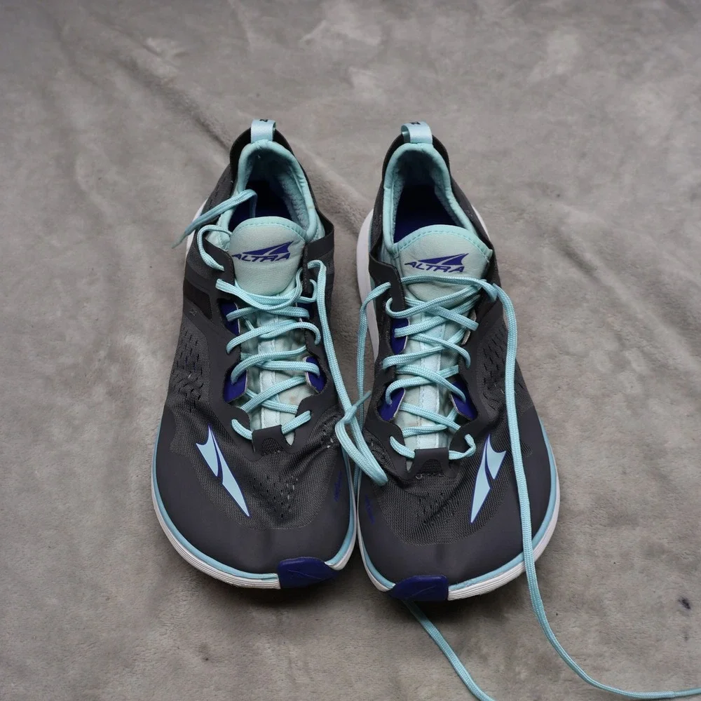 Altra Womens 9 Kayenta‎ Running Shoes Blue Lightweight Zero Drop Cushioned Jog